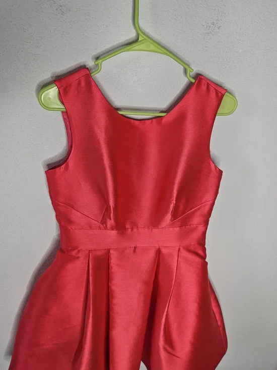 NWT Kate Spade Pink Open Back Bow Silk Mini Dress Fancy Meeting You Geranium 10 - Picture 4 of 12